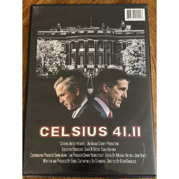 Celsius 41.11 (DVD, 2004) Citizens United - Counter To Fahrenheit 9/11 - Picture 2 of 3